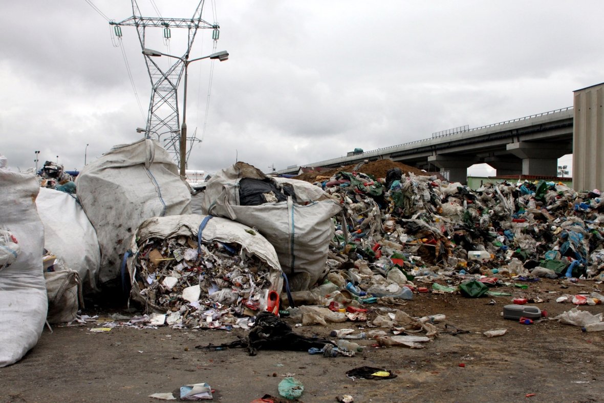 Living from scrap material